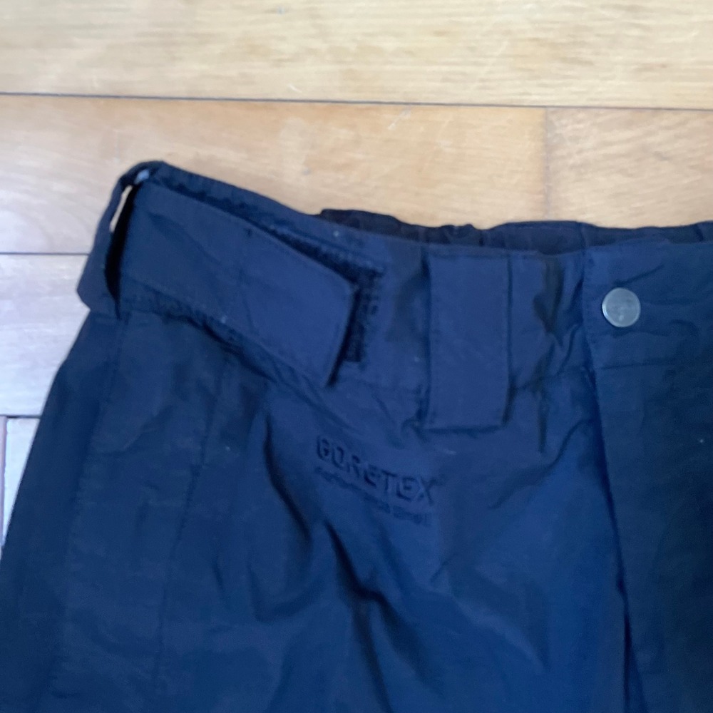 The North Face Gore-Tex Performance Shell Ski Pants Mens Small Black Waterproof - Picture 3 of 12